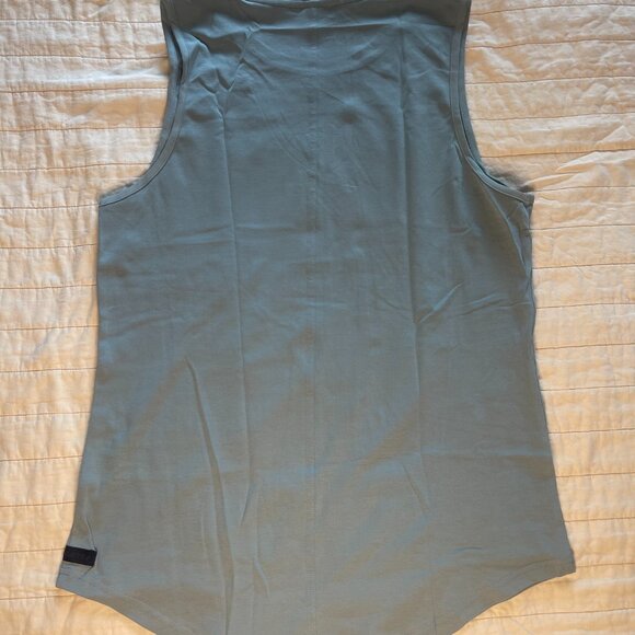 Alphalete Men's LUX V2 Blue Summit Cutoff Tank - Large - Picture 9 of 9